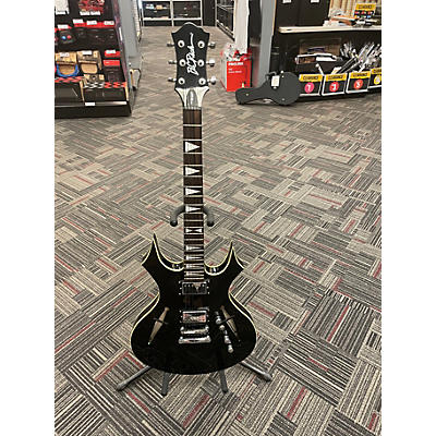 Used B.C. Rich The Dagger Black Solid Body Electric Guitar