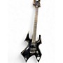 Used B.C. Rich Trace Warbeast Black Solid Body Electric Guitar Black