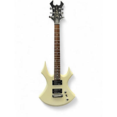 Used B.C. Rich VG1 Virgin White Solid Body Electric Guitar