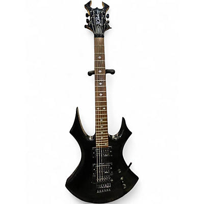 Used B.C. Rich Virgin Black Solid Body Electric Guitar