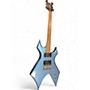 Used B.C. Rich WARLOCK  BLUE Solid Body Electric Guitar BLUE