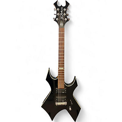 Used B.C. Rich WARLOCK SIGNATURE SPECIAL Black Solid Body Electric Guitar