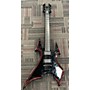 Used B.C. Rich Used B.C. Rich WARLOCK WMD SOB BLACK AND RED Solid Body Electric Guitar BLACK AND RED