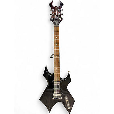 Used B.C. Rich Warlock Acrylic ACRYLIC BLACK Solid Body Electric Guitar