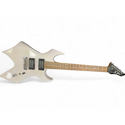 Used B.C. Rich Warlock Alpine White Solid Body Electric Guitar