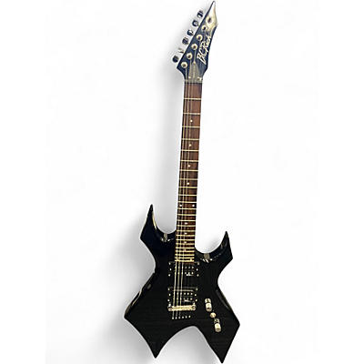 Used B.C. Rich Warlock Black Solid Body Electric Guitar