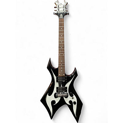 Used B.C. Rich Warlock Black Solid Body Electric Guitar