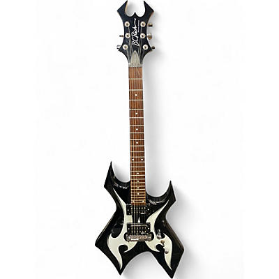 Used B.C. Rich Warlock Black Solid Body Electric Guitar