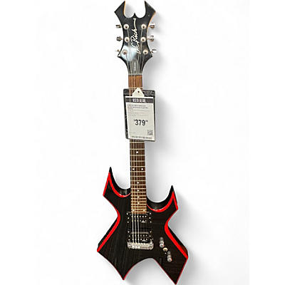 Used B.C. Rich Warlock Black Solid Body Electric Guitar