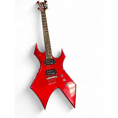 Used B.C. Rich Warlock Candy Apple Red Solid Body Electric Guitar