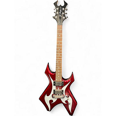 Used B.C. Rich Warlock Candy Apple Red Solid Body Electric Guitar