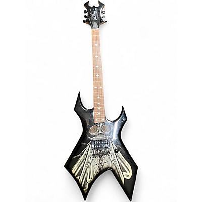 Used B.C. Rich Warlock Custom Graphic Solid Body Electric Guitar