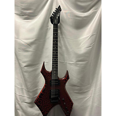 B.C. Rich Used B.C. Rich Warlock Eddie's Guitar Red Solid Body Electric Guitar