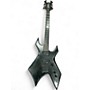 Used B.C. Rich Warlock IT Invisibolt Black Solid Body Electric Guitar Black
