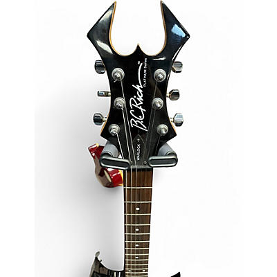 Used B.C. Rich Warlock Platinum Series Black Solid Body Electric Guitar