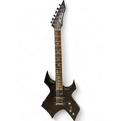 Used B.C. Rich Warlock Plus Black Solid Body Electric Guitar
