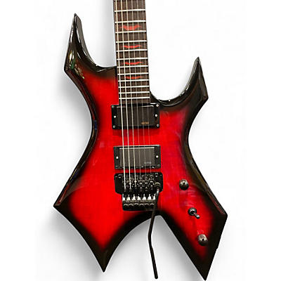 Used B.C. Rich Warlock Sunburst Solid Body Electric Guitar