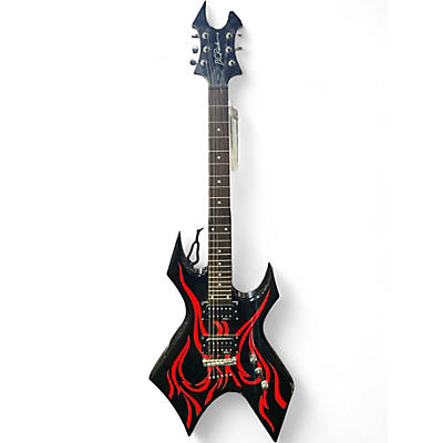 Used B.C. Rich Warlock TRIBAL Solid Body Electric Guitar