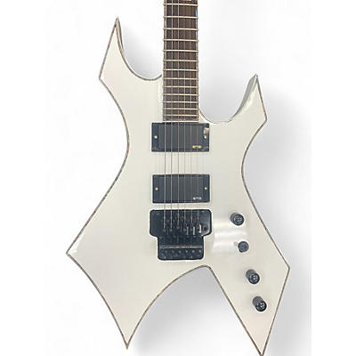 Used B.C. Rich Warlock WHITE Solid Body Electric Guitar