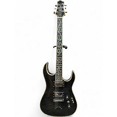 Used B.C. Rich fx6 Black Onyx Solid Body Electric Guitar