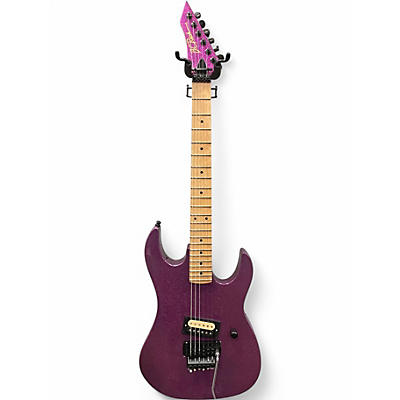 Used B.C. Rich gunslinger custom purple sparkle Solid Body Electric Guitar