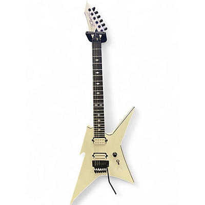 Used B.C. Rich ironbird Extreme Sparkling White Solid Body Electric Guitar