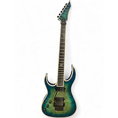 Used B.C. Rich prophecy shredzilla LH Cyan Blue Solid Body Electric Guitar