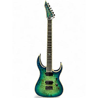 Used B.C. Rich shredzilla extreme aqua Solid Body Electric Guitar