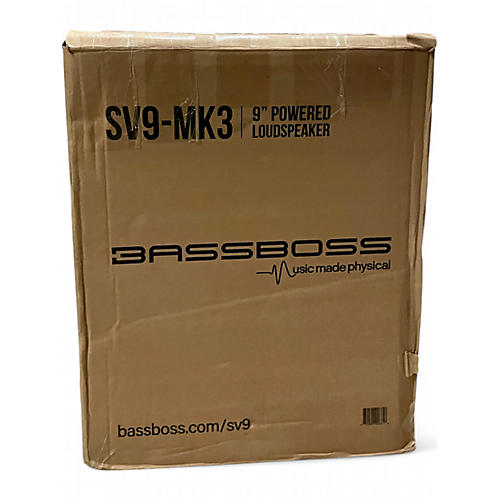 Used BASSBOSS SV9 MKIII Powered Speaker