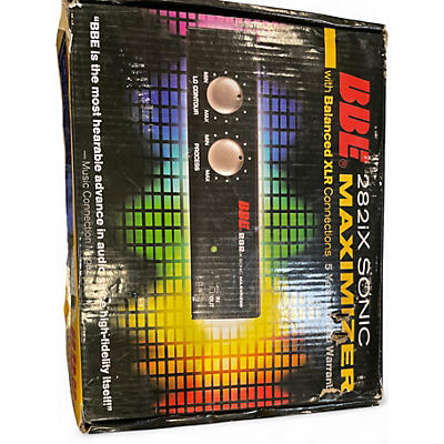 Used BBE 282iX Desktop Sonic Maximizer with Balanced 3-Pin XLR Connections Exciter