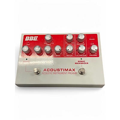 Used BBE Acoustimax Sonic Maximizer/Preamp Pedal Guitar Preamp