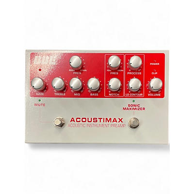 Used BBE Acoustimax Sonic Maximizer/Preamp Pedal Guitar Preamp