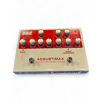Used BBE Acoustimax Sonic Maximizer/Preamp Pedal Guitar Preamp