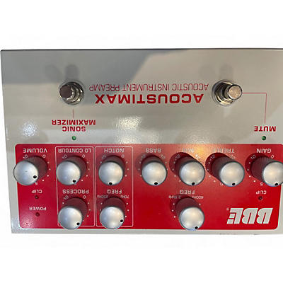 Used BBE Acoustimax Sonic Maximizer/Preamp Pedal Guitar Preamp