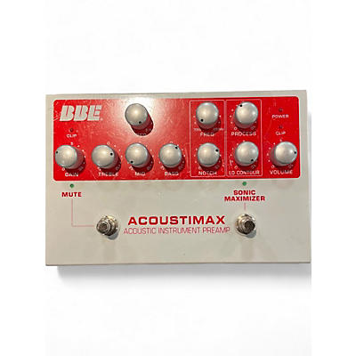 Used BBE Acoustimax Sonic Maximizer/Preamp Pedal Guitar Preamp
