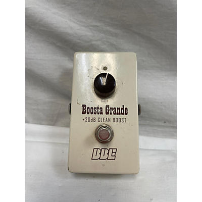 Used BBE BG20 Boosta Grande Effect Pedal