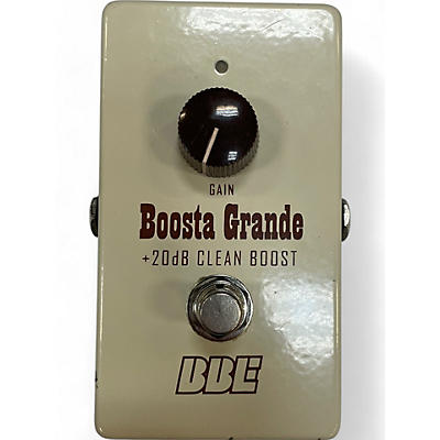 BBE Used BBE BOOSTA GRAnde clean boost Effect Pedal