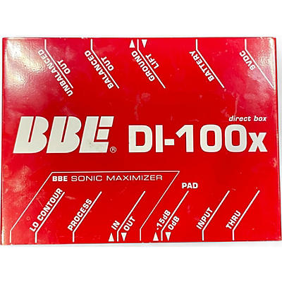 Used BBE DI-100x Exciter