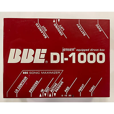 BBE Used BBE DI1000 Active/Passive Direct Box