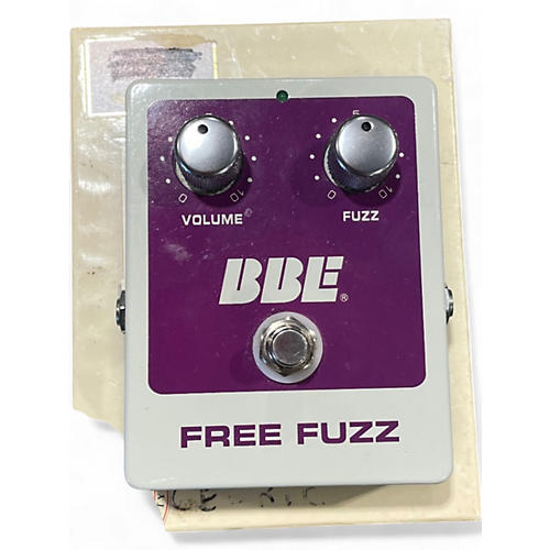 Used BBE Free Fuzz Effect Pedal