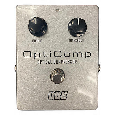 Used BBE OptiComp Compressor Effect Pedal