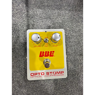 BBE Used BBE Opto Stomp Effect Pedal