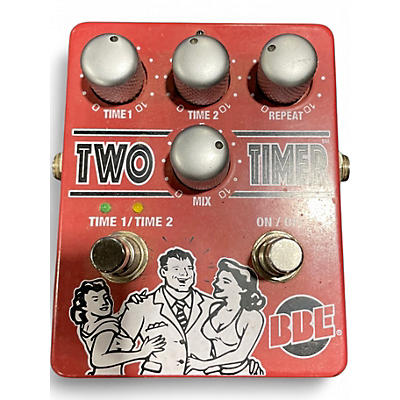 Used BBE Two Timer Dual Analog Delay Effect Pedal