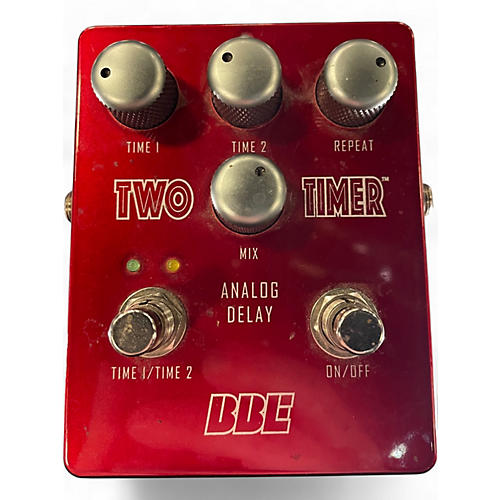 Used BBE Two Timer Dual Analog Delay Effect Pedal