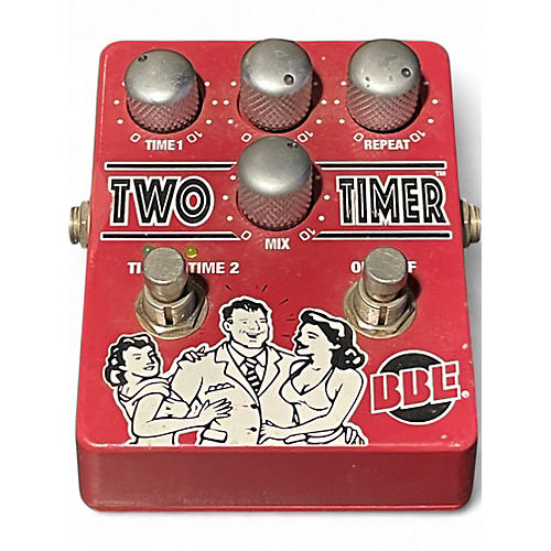 Used BBE Two Timer Dual Analog Delay Effect Pedal