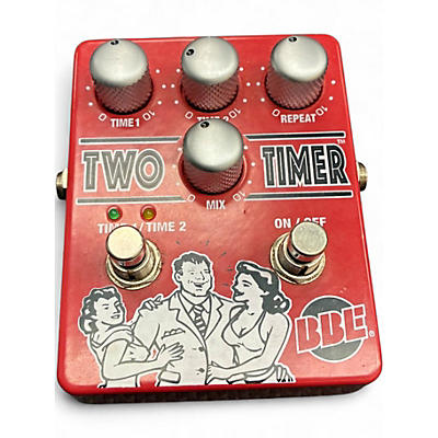 Used BBE Two Timer Dual Analog Delay Effect Pedal