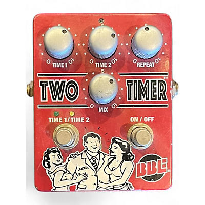 Used BBE Two Timer Dual Analog Delay Effect Pedal