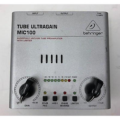 Used BEHRIGER TUBE ULTRAGAIN MIC100 Preamp Tube