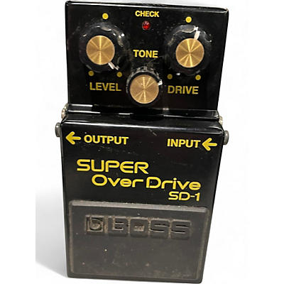 Used BOSS 40TH ANNIVERSARY SD1 Effect Pedal