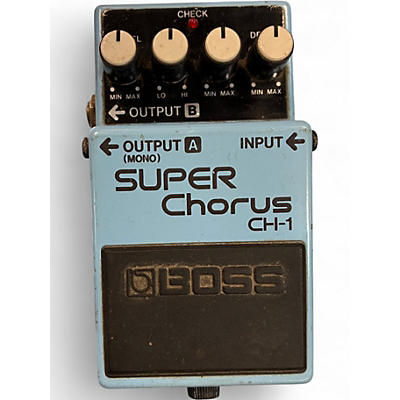 Used BOSS 90s CH1 Super Chorus (Analog) Effect Pedal